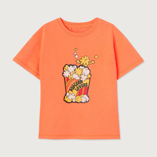 American Vintage Kids Fizvalley T-shirt feu fluo