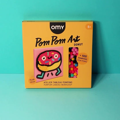 OMY DONUT POM POM ART 6+