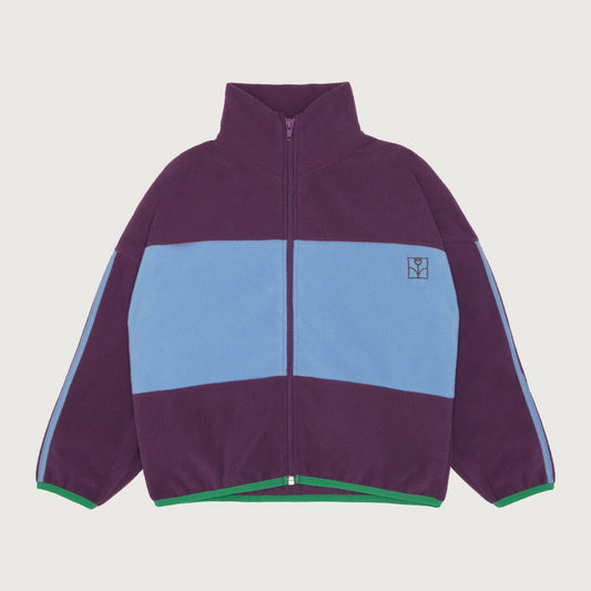 The Campamento PURPLE POLAR zipped sweatshirt