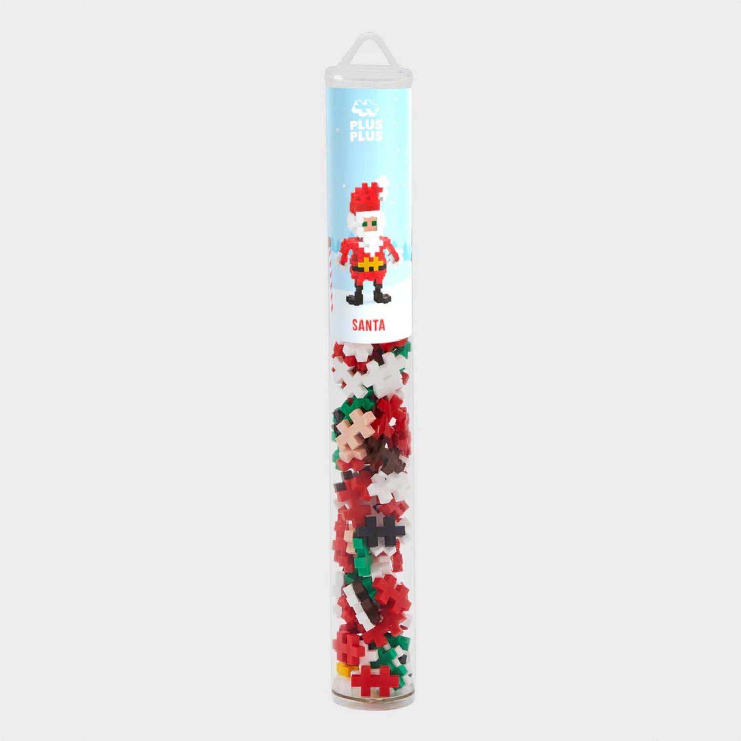 Plus Plus Tube SANTA - 100 pcs