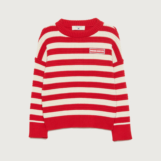 Weekend House Kids Stripes cotton Jumper red / 3-4Y