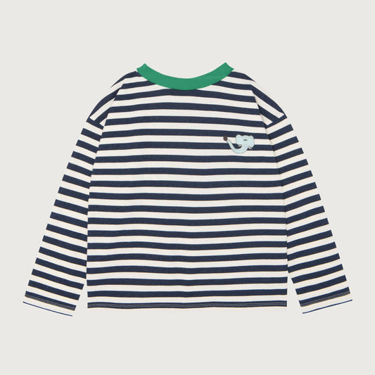 The Campamento blue STRIPES long sleeves T-shirt