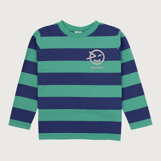 Wynken RIGA Base layer striped kit green / 2Y