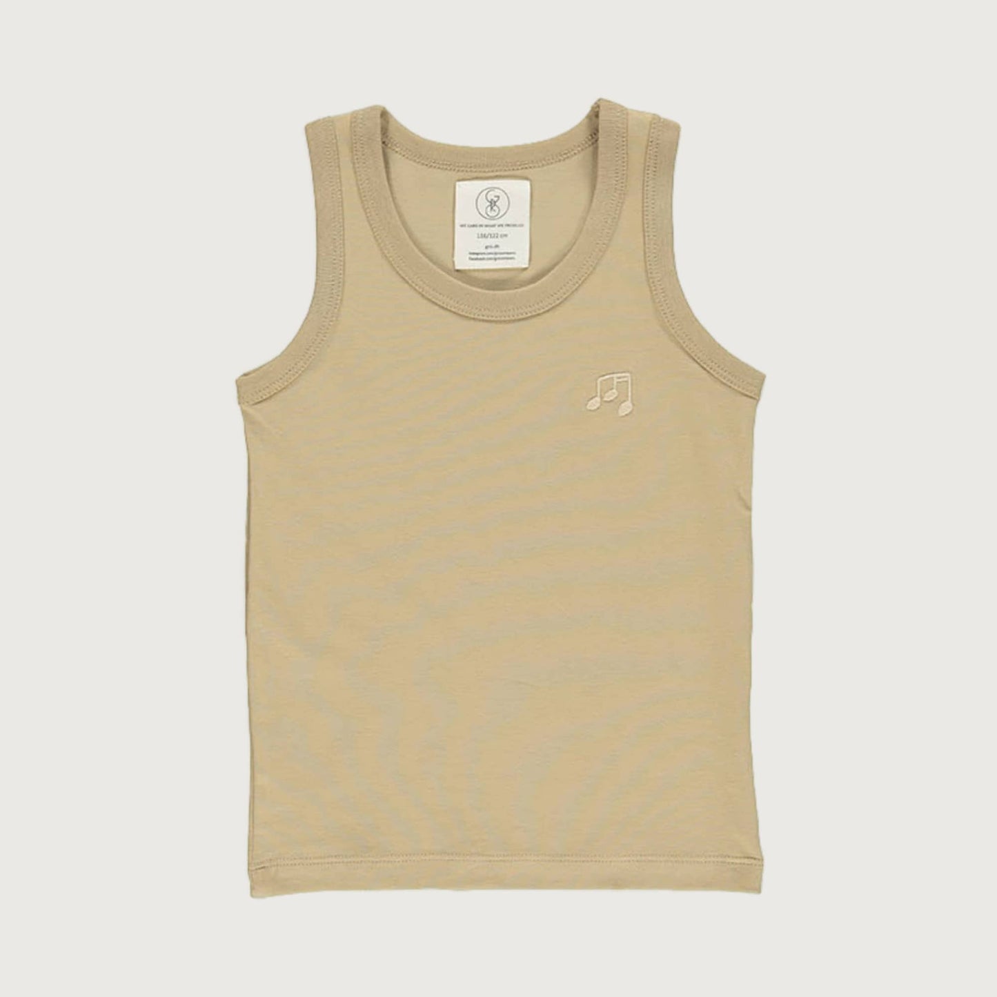 Gro Mio tank top sand / 2Y