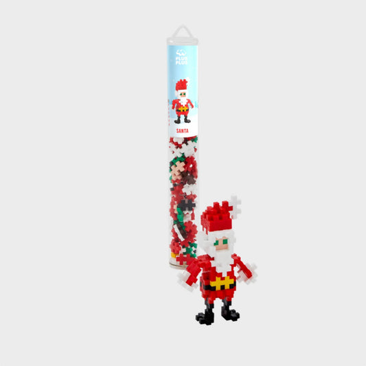 Plus Plus Tube SANTA - 100 pcs