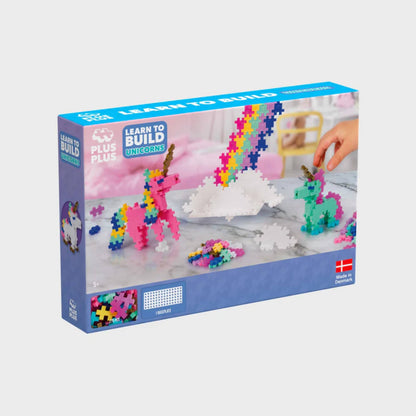 Plus Plus Learn to build UNICORNS - 275 pcs