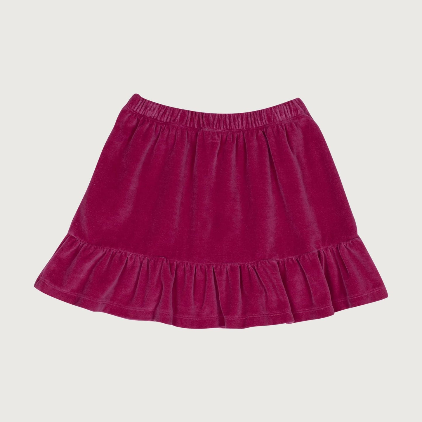 Wynken VELOUR skirt pale magenta