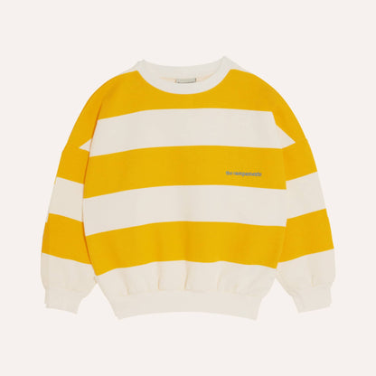 The Campamento YELLOW STRIPES oversized sweatshirt