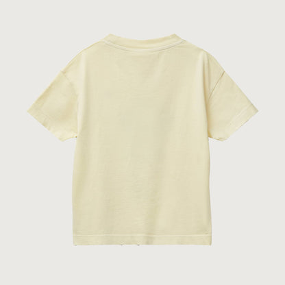 Wynken Kite tee pale lemon TULIPS